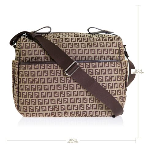 fendi brown changing bag|Fendi baby bag.